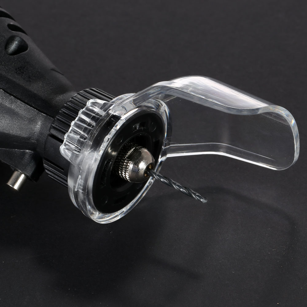 电磨雕刻机防护罩子 电锯片切割安全防尘防飞溅透明防护罩保护罩