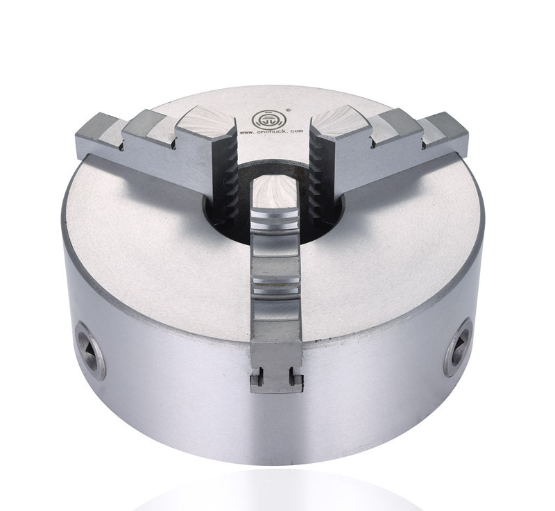 浙江园牌圆牌k11 165三自定心卡盘 三爪卡盘正爪反爪 配环球卡盘