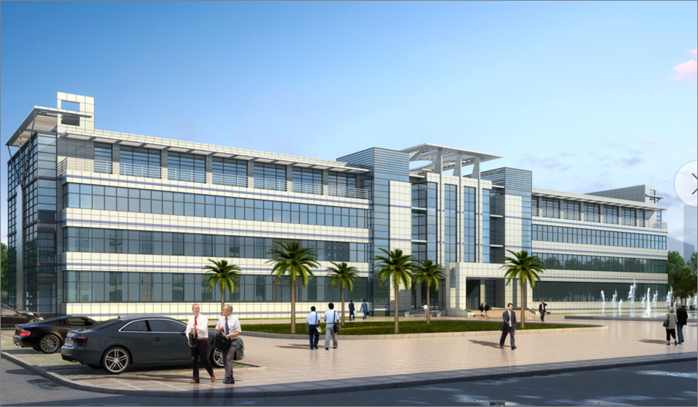 产业园办公楼效果图