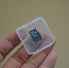 TF包装盒 micro sd保护盒 tf储存卡小白盒 手机内存卡小盒子