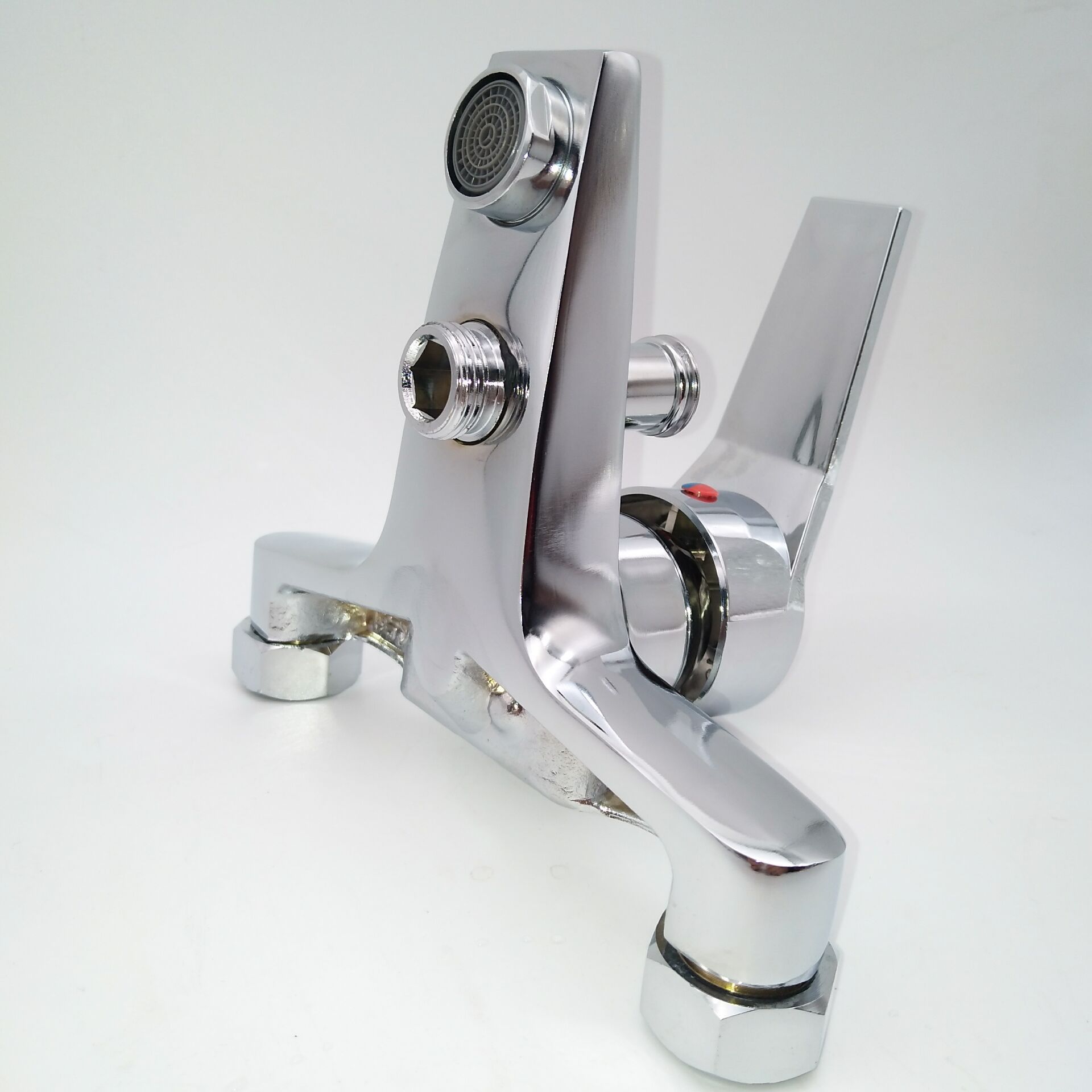 防冻雅思三联淋浴龙头浴缸龙头浴室暗装淋浴开关冷热水龙头混水阀