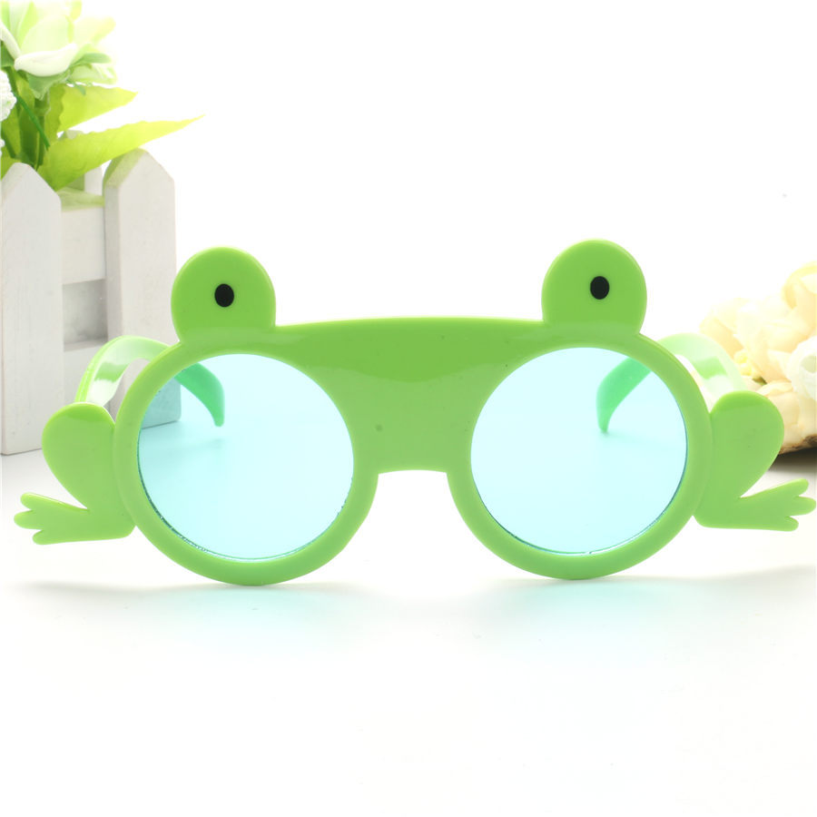 创意新款小青蛙造型派对眼镜童话动物青蛙王子演出节日搞怪道具