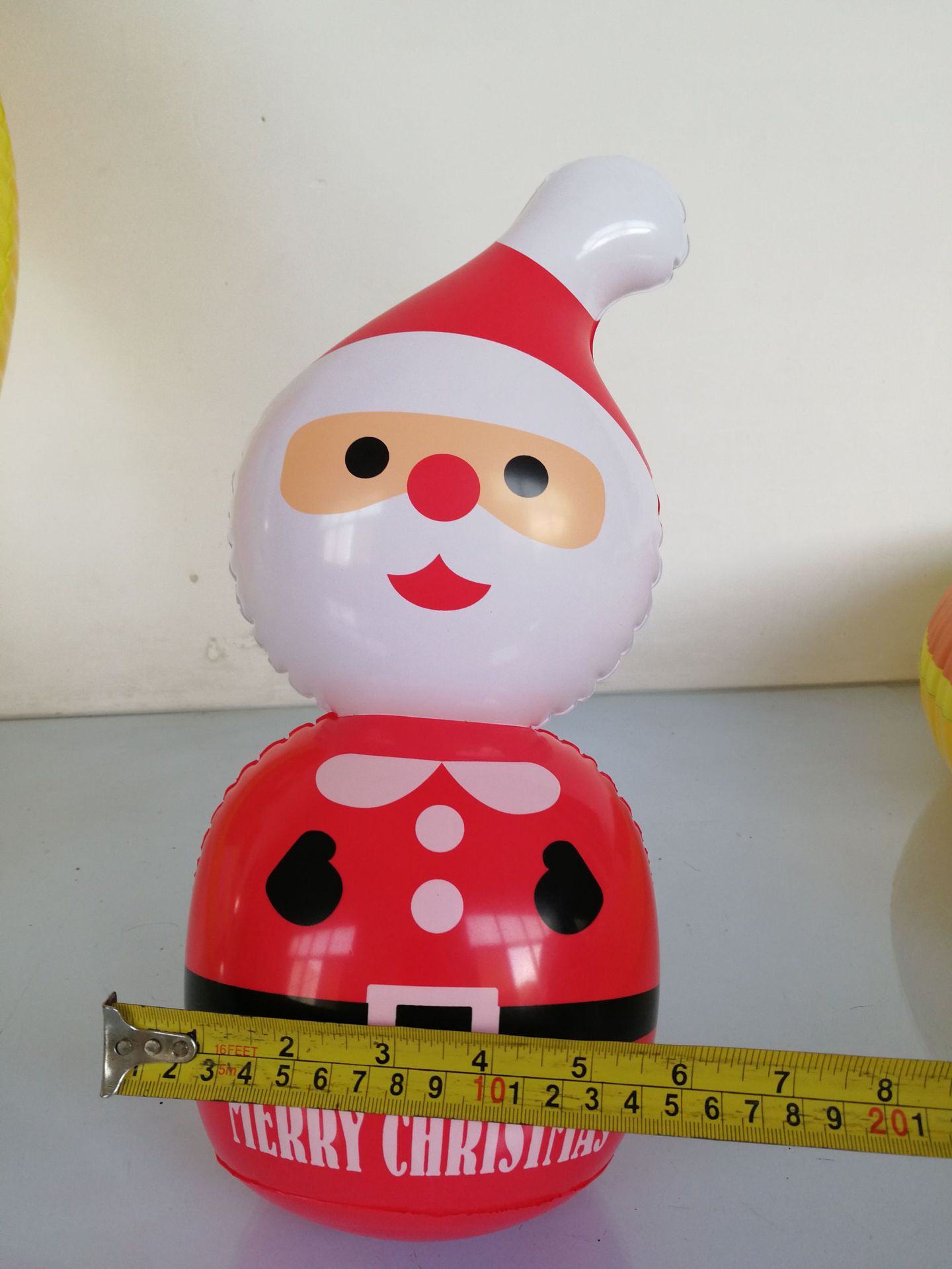 pvc充气玩具 圣诞老人不倒翁 雪人厂家定制 万圣节广告装饰气模