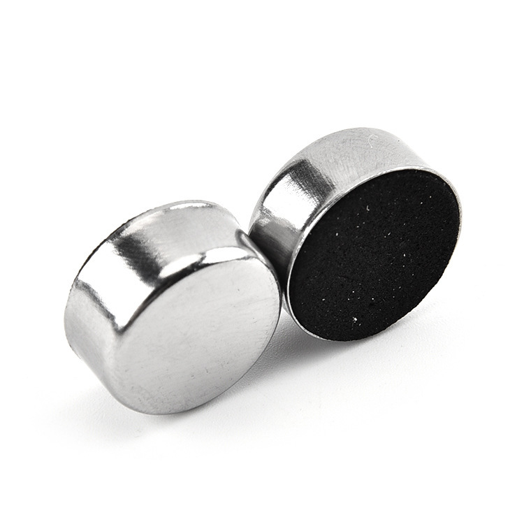 厂家直销 教学办公黑白板吸磁铁吸扣 不锈钢强力磁粒 办公用品