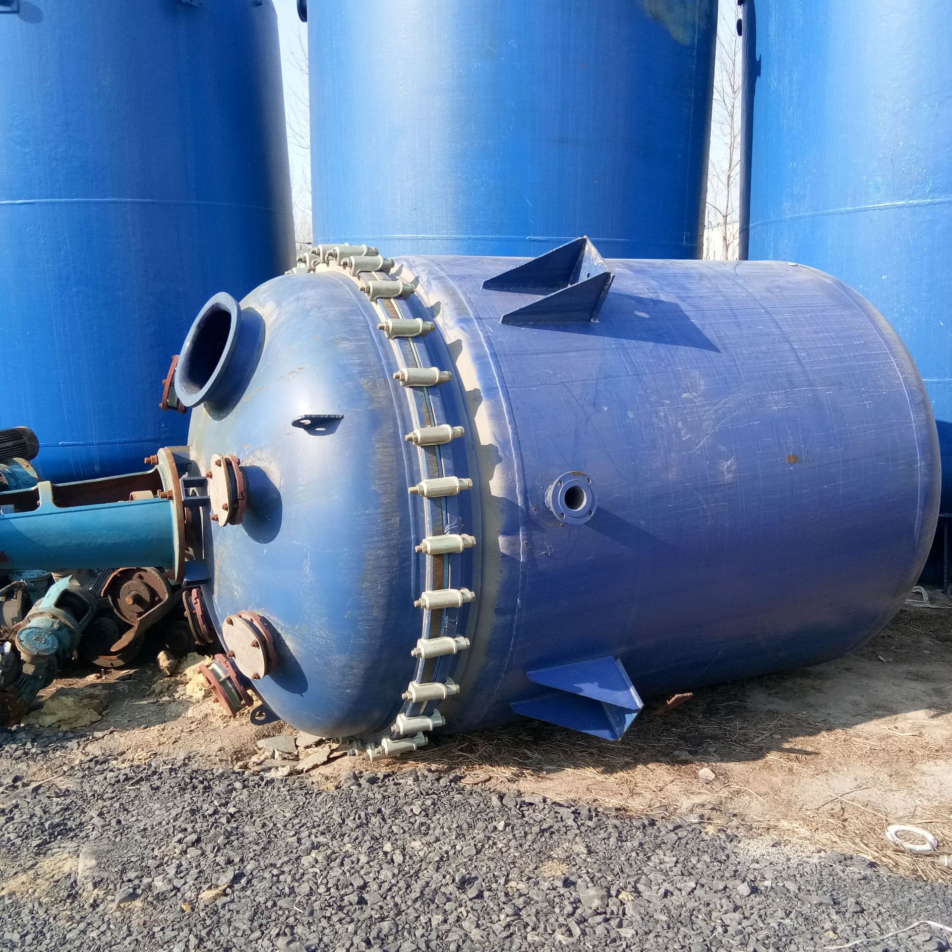 聚发供应二手化工设备不锈钢反应釜 搅拌釜图片 价格 详情