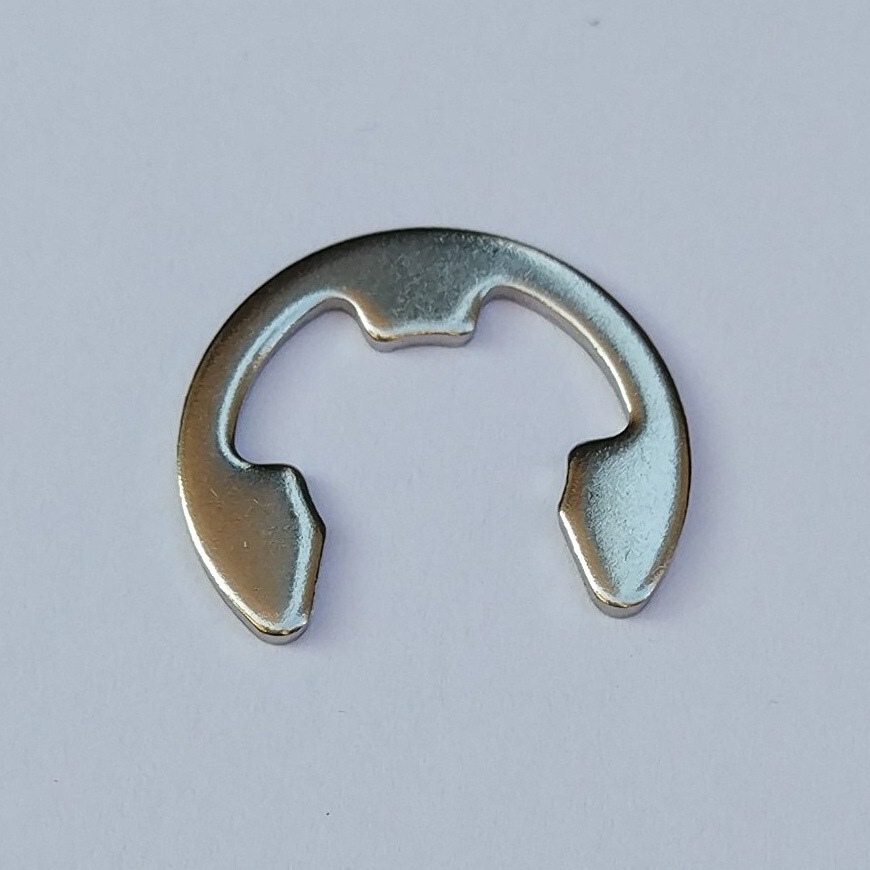 304不锈钢e型卡簧 开口挡圈 e形介子m1.2/1.5/2/2.5/3/4/5/6/8~12