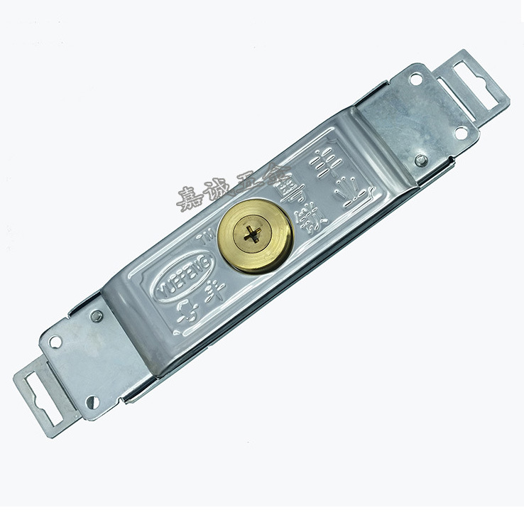 卷帘门锁 十字防盗门锁 铜锁芯卷门锁 卷闸门锁 装中间