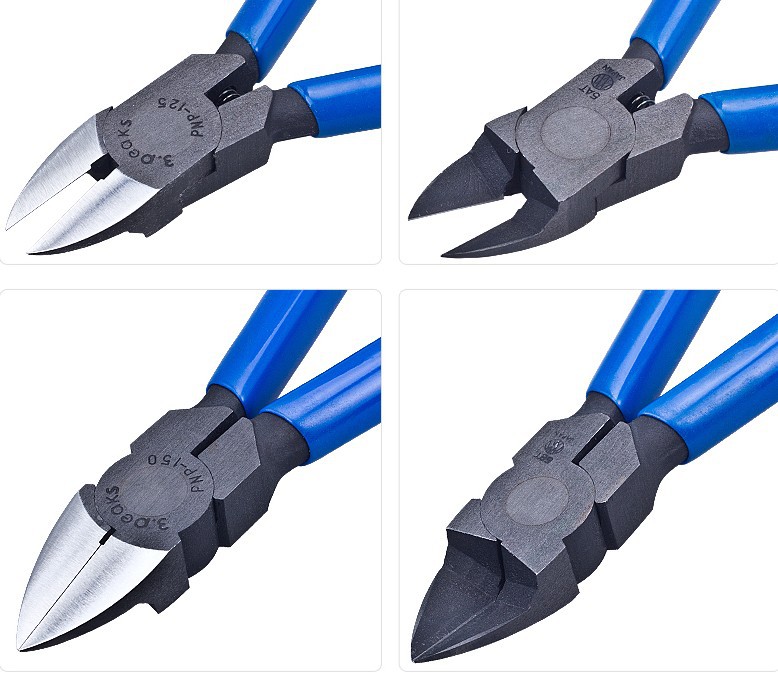 日本三山牌pnp-125 150g-s水口钳 斜嘴钳 剪钳 6寸塑料胶水口剪钳