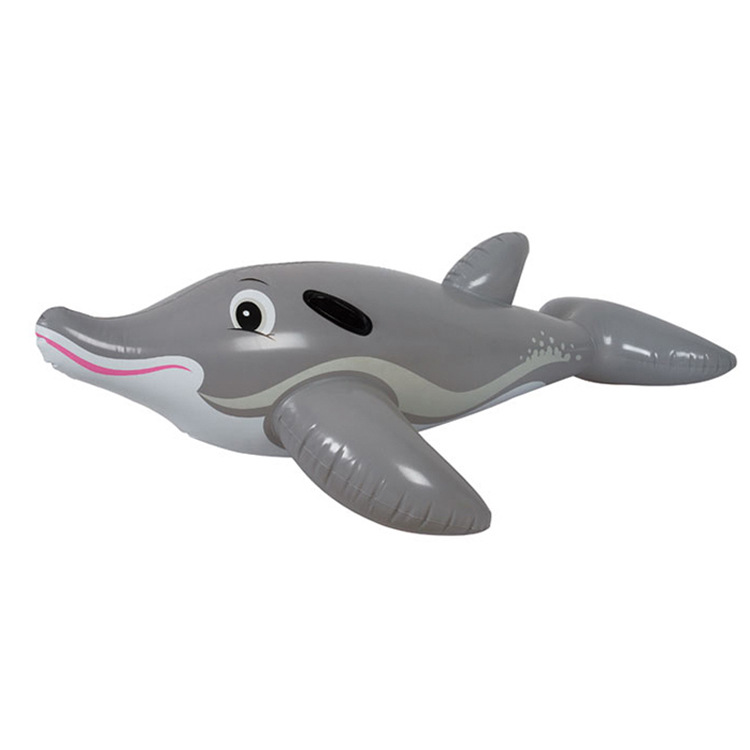 jilong玩具海豚坐骑水上坐骑水上玩具充气海豚充气浮排