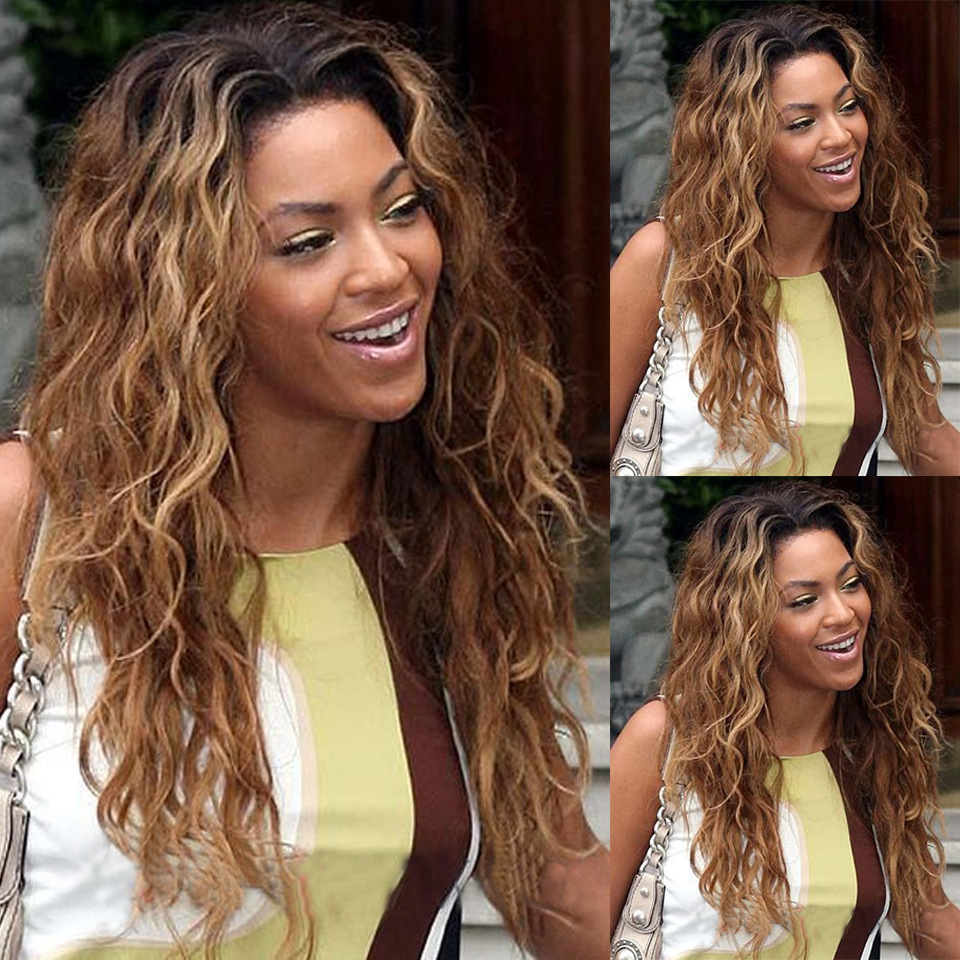 长小卷假发图片