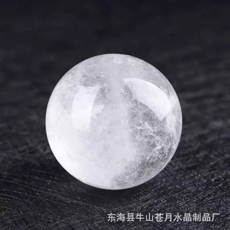 天然水晶球 粉晶黑曜石白水晶紫水晶虎睛东陵玉 风水摆件厂家直销