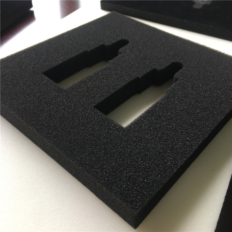 化妆品包装海绵 黑色高密度海棉块加工厂家定制批发
