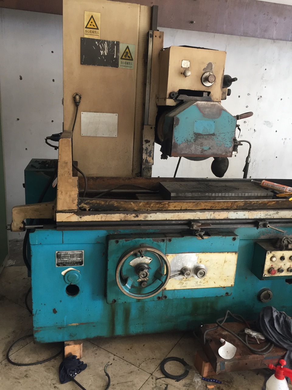 桂北7130平面磨床,机靓少用,本产品不支持七天无理由退货服务说明大额
