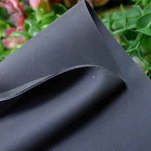 0橡胶夹网布 海帕龙 hypalon 黑色双面复合 耐高温氯丁橡胶面料