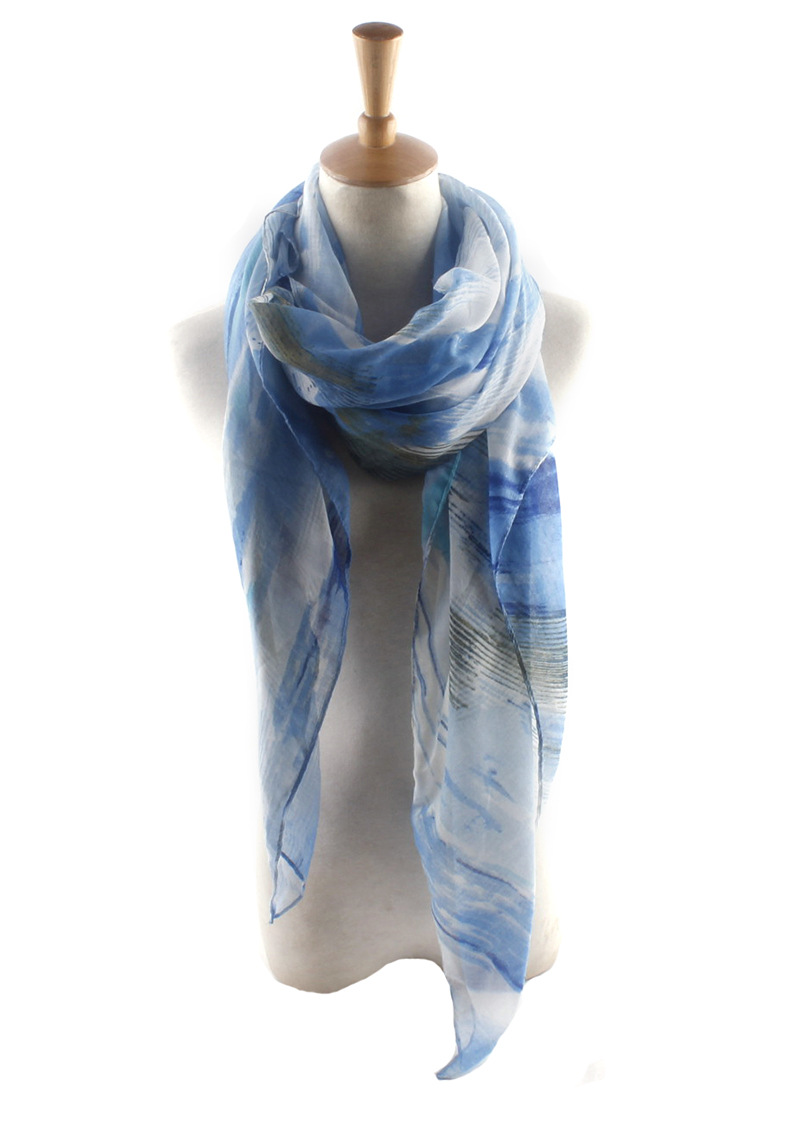 新款亮色欧美爆款扎染围巾wish亚马逊热卖款印花巴厘纱围巾围脖