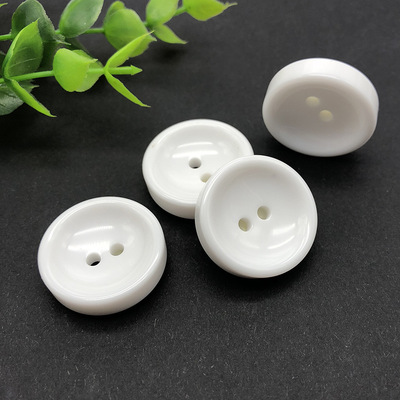 纽扣 树脂厚碗型圆边四眼钮扣子专卖大衣扣手缝扣装饰扣女装钮扣