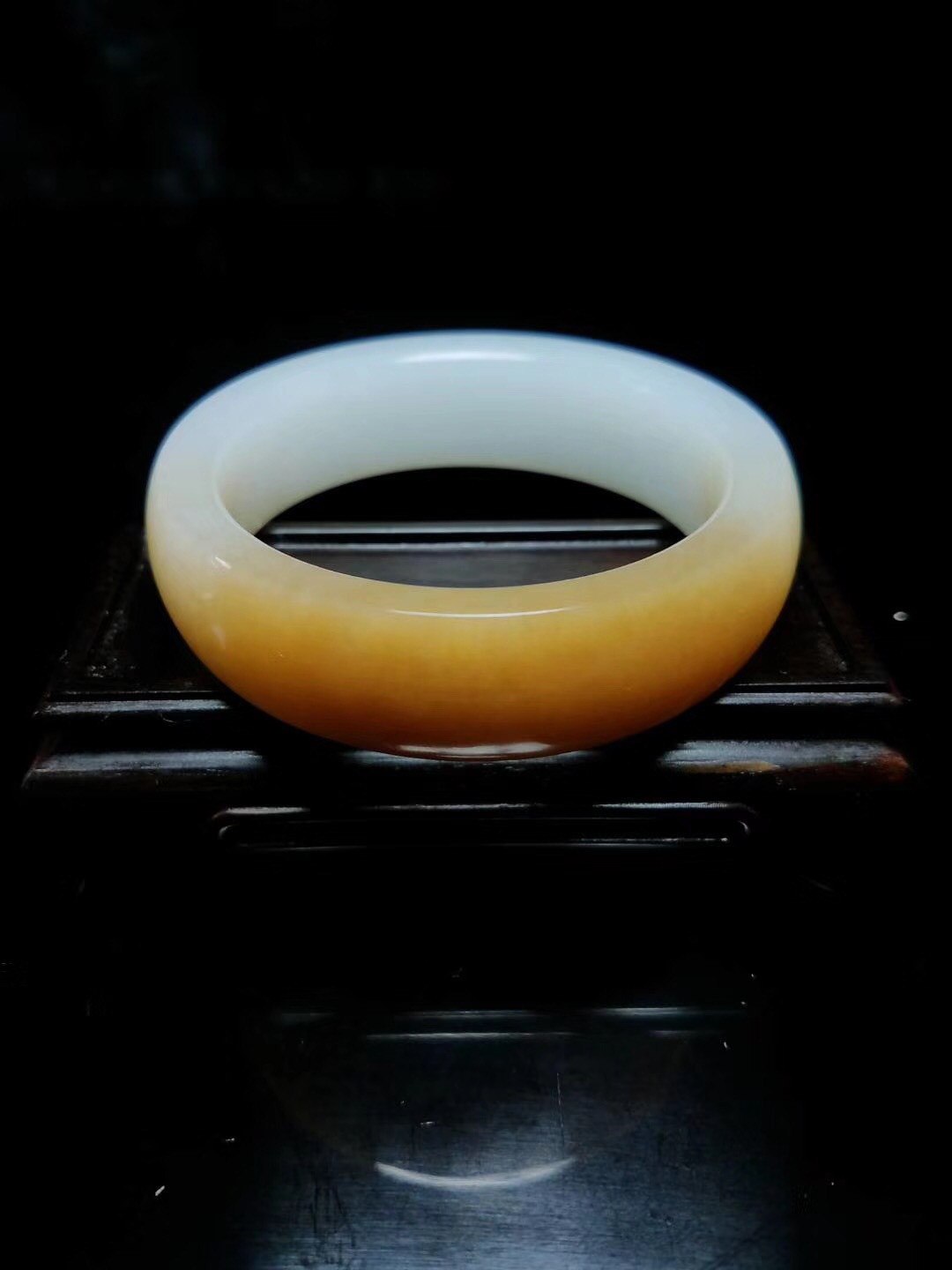 羊脂玉新疆和田玉老坑精美且末料手镯白度羊脂糖色红润 配证书