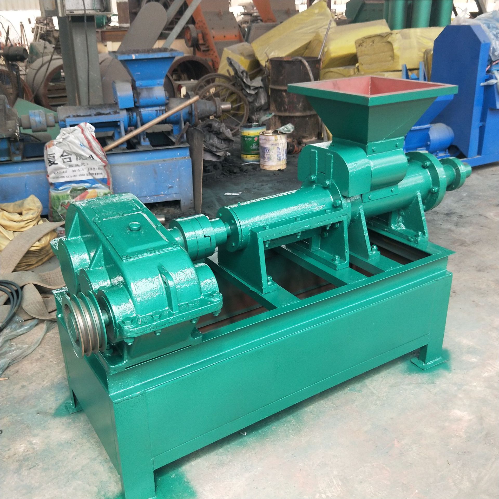 全自动竹炭粉煤棒机 多功能秸秆锯末木炭煤棒机 煤粉碳粉制棒机