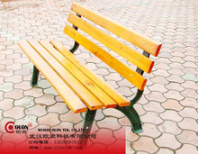 供应防腐木公园椅 户外长椅 学校广场木制园林椅