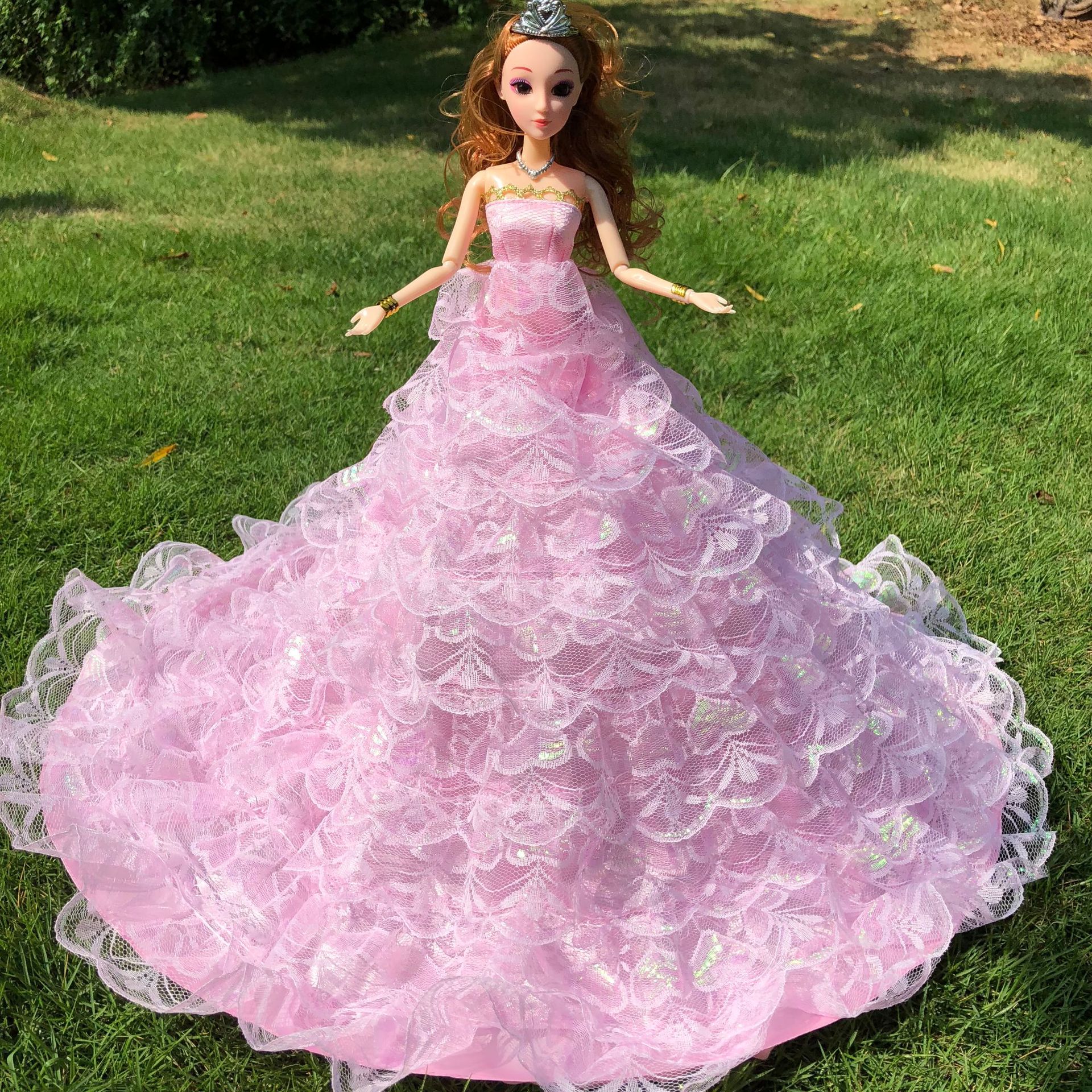 特价45厘米高新齐娃娃婚纱娃娃洋娃娃大裙子换装玩具女孩礼品