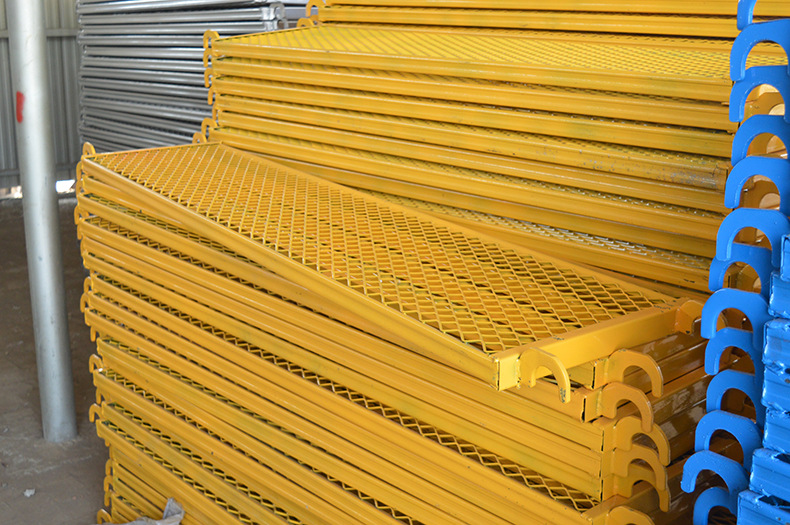 厂家直销建筑工地安全移动踏板超厚加重型网桥移动脚手架踏板批发