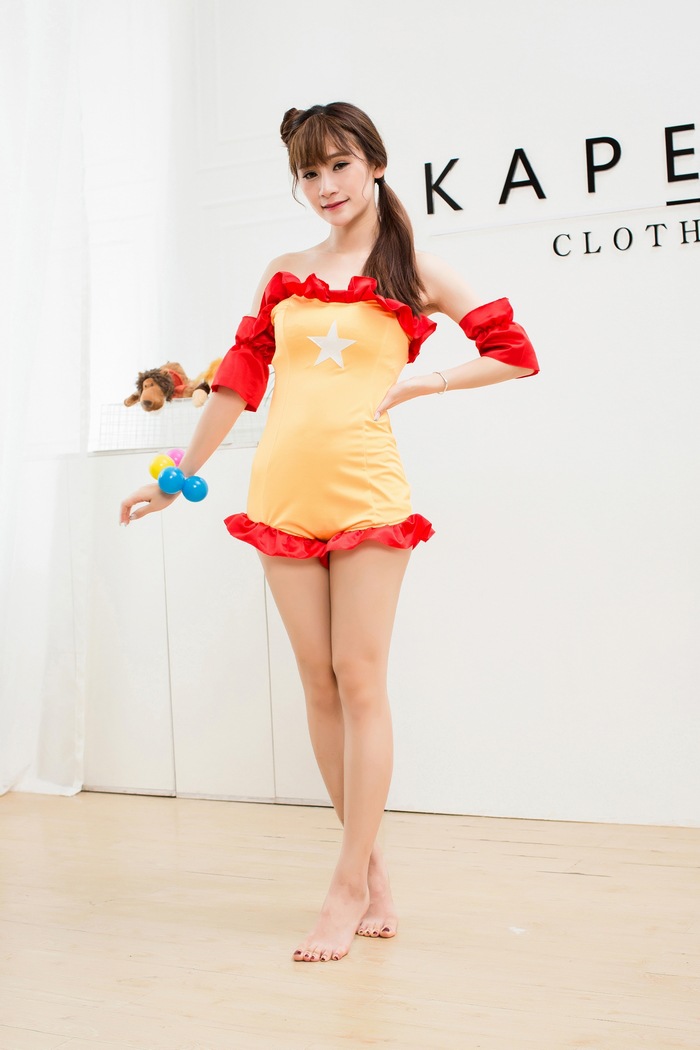 王者小乔cosplay皮肤手游cos动漫独角兽连体泳衣泳装cos服代发