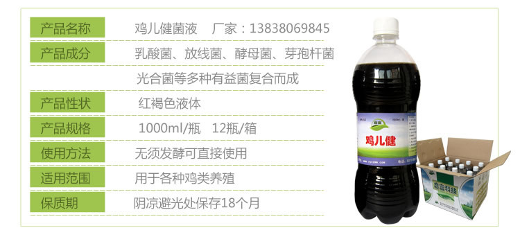 启富鸡儿健益生菌