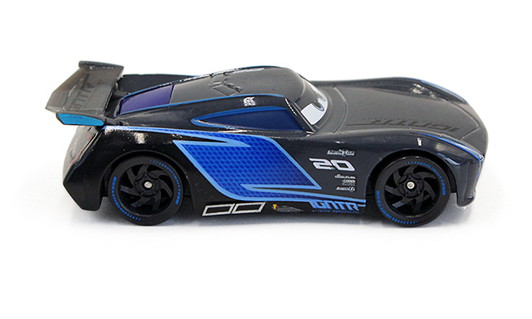 汽车总动员3黑风暴杰克逊合金车正品赛车手模型儿童生日礼物