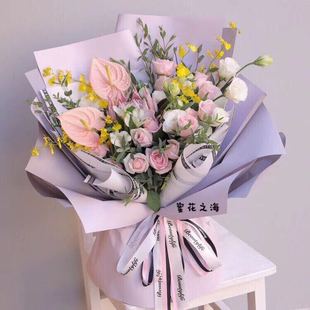 福州鲜花店多款玫瑰送货上门礼盒同城速递节日生日鲜花