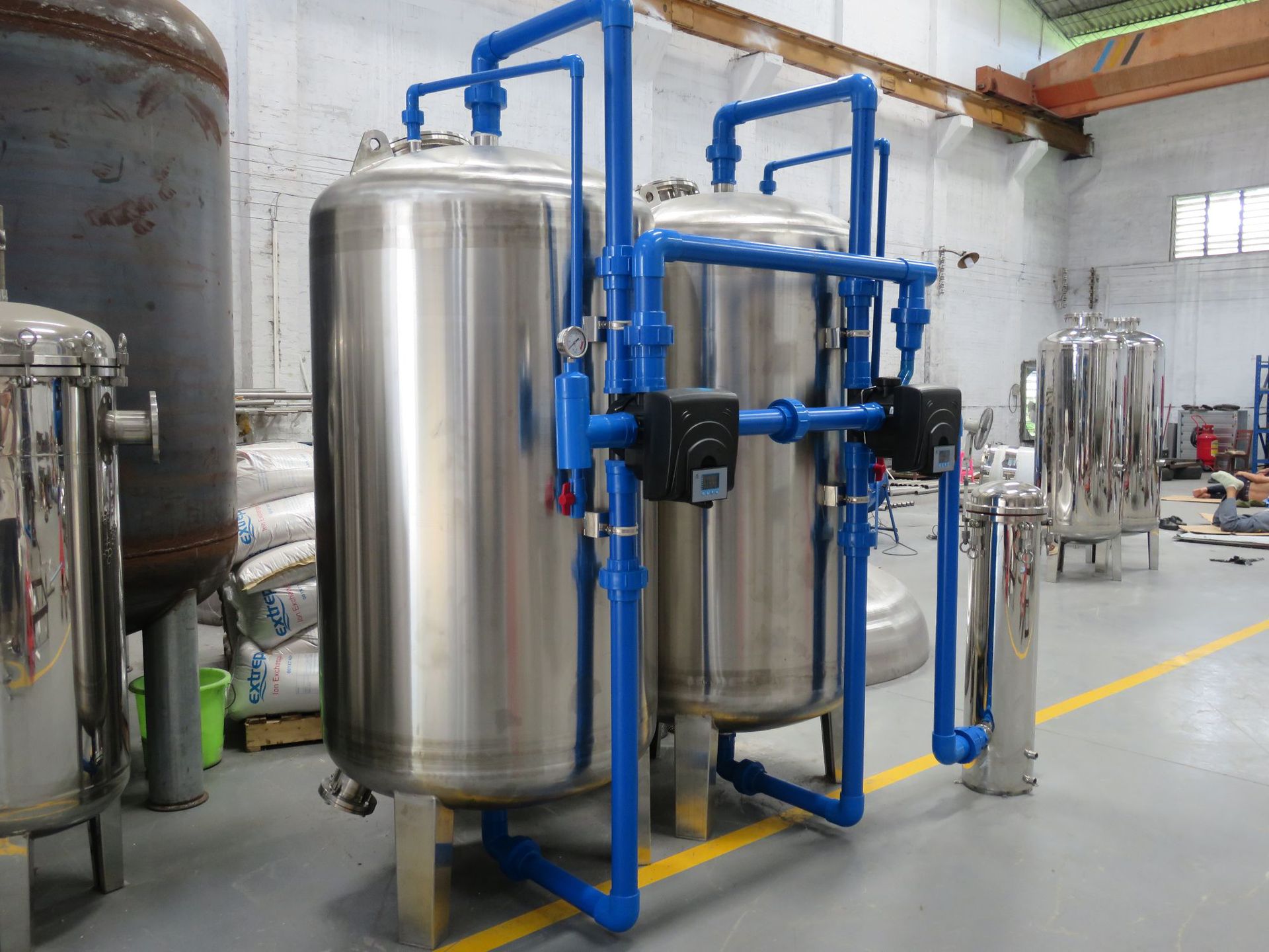 直销河水过滤器 前置澄清水质泥沙杂质颗粒