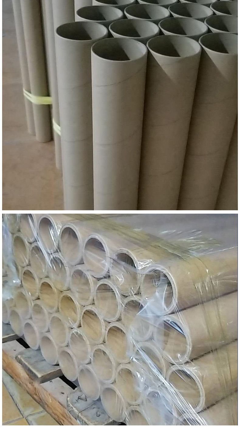厂家工业纸管圆纸筒罐纸罐包装胶带管纸芯筒圆形硬纸筒缠绕膜纸管