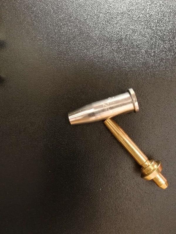 g07-30 100割嘴分体式不锈钢丙烷割嘴煤气液化气嘴套式梅花割嘴