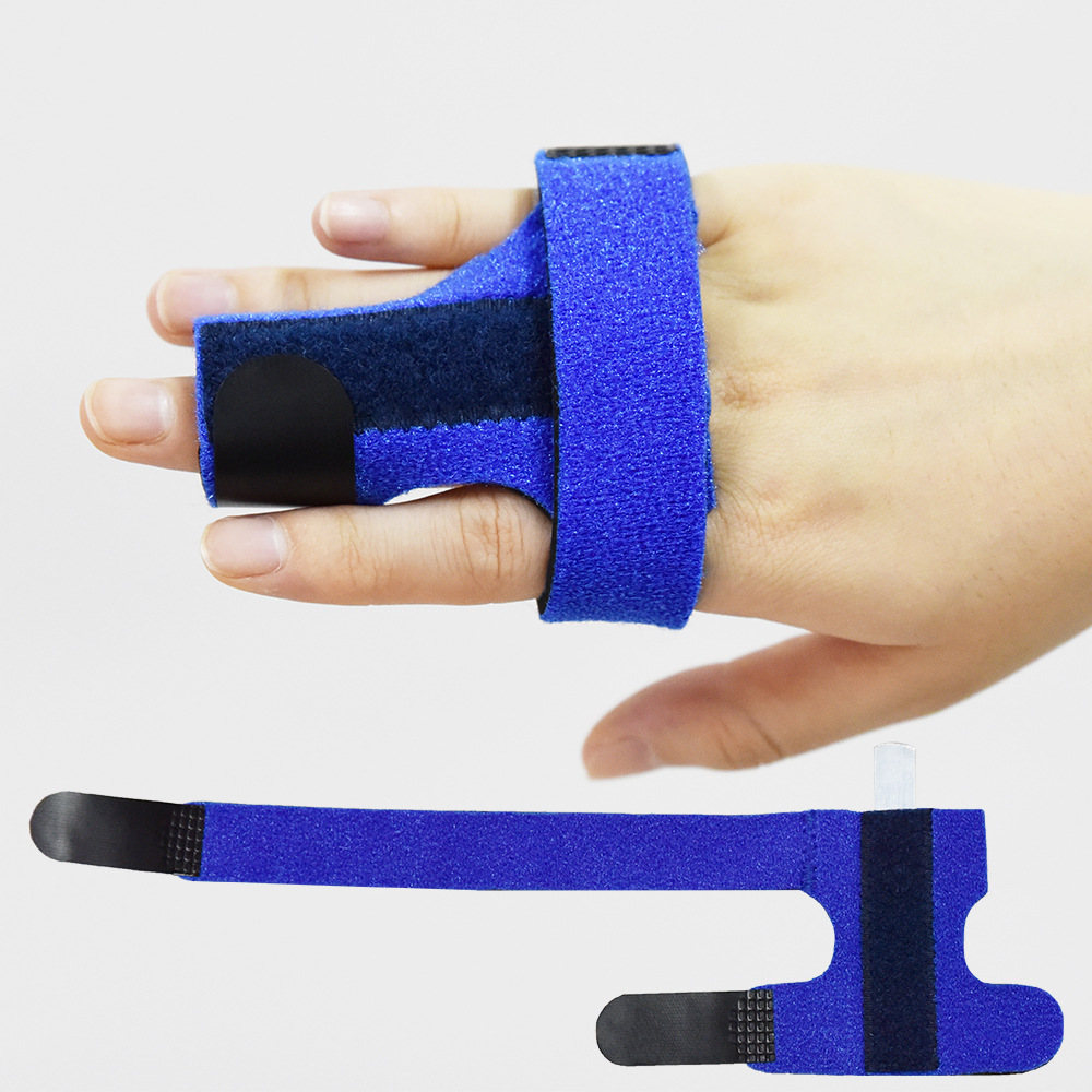 港盛厂家批发手指矫形 手指固定套 手指骨折固定夹板骨折康复器