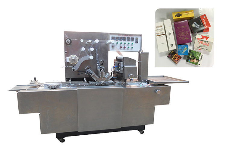 168型全自动透明膜三维包装机 烟盒茶叶三维包装机 厂家直销