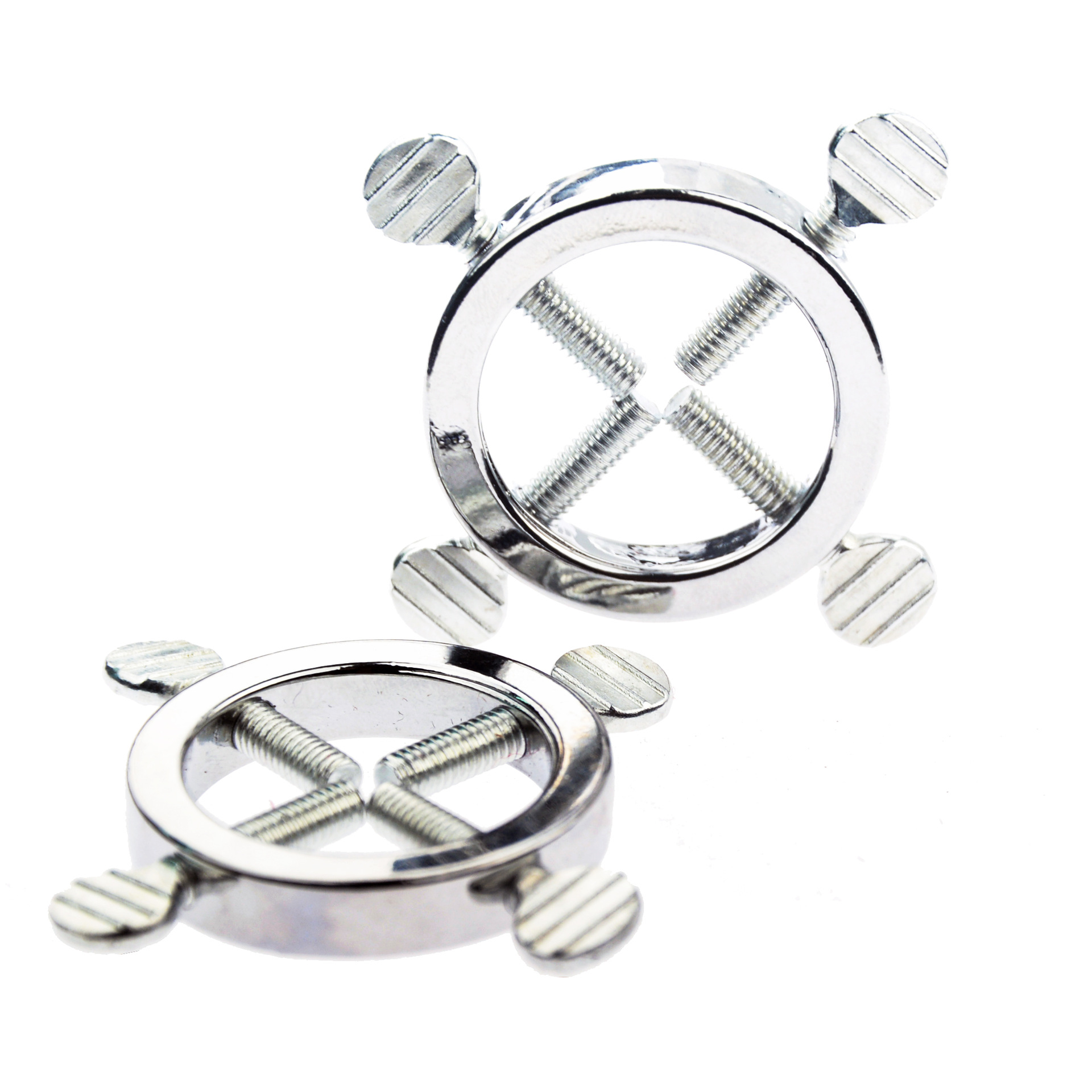 金属乳夹 情趣乳夹 内陷矫正成人可调节乳夹挑逗刑具刺激虐乳