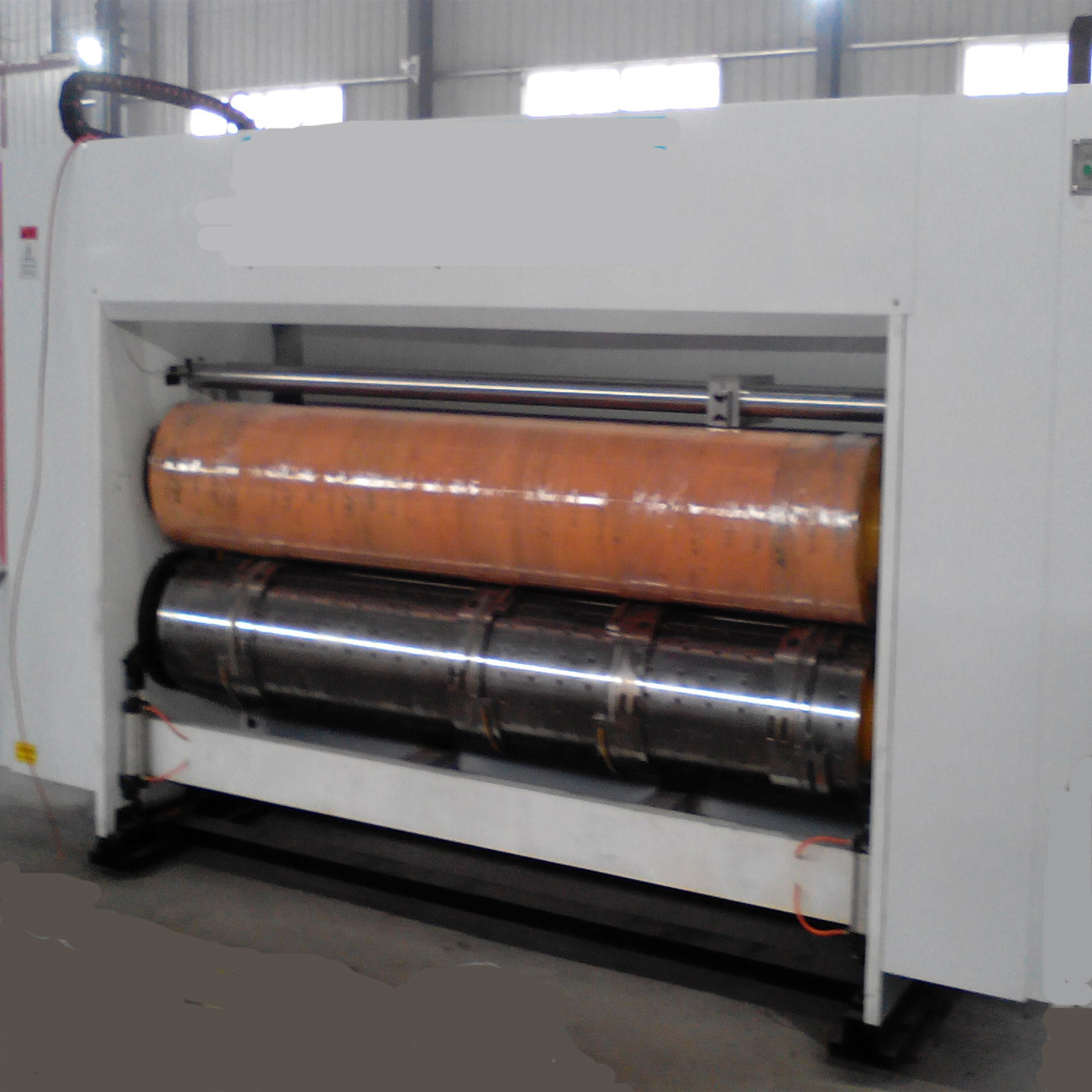 厂家直销优质纸箱全自动圆压圆模切机纸箱生产机械设备质优价廉