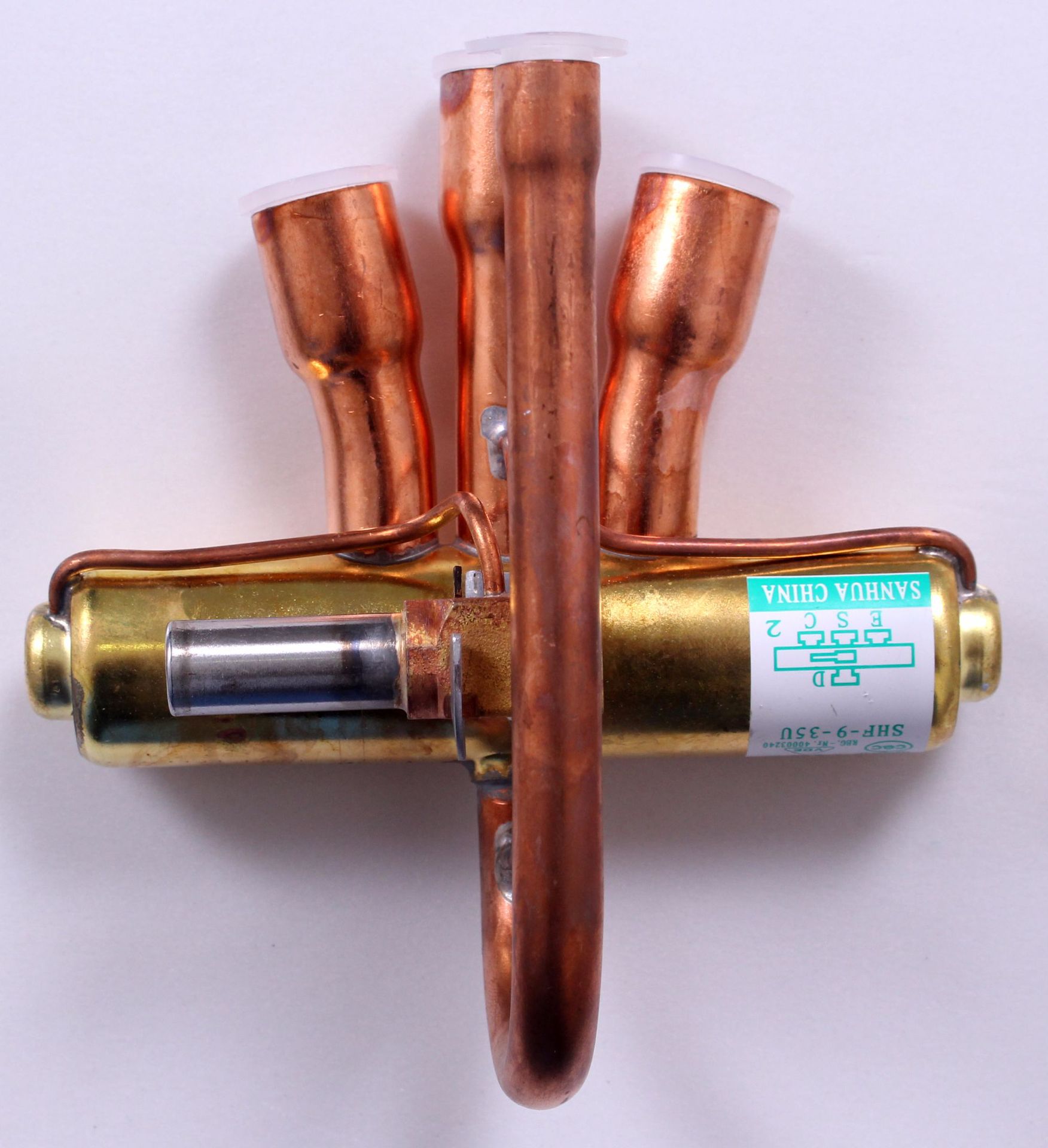 空调四通换向阀 空调换向阀 四通换向阀 四通阀 空调电磁换