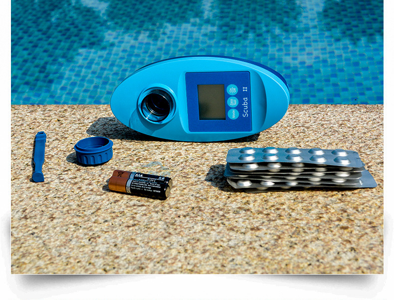 卡思宾手持式泳池水质检测仪水质检测设备验水盒 ph值余氯测试盒