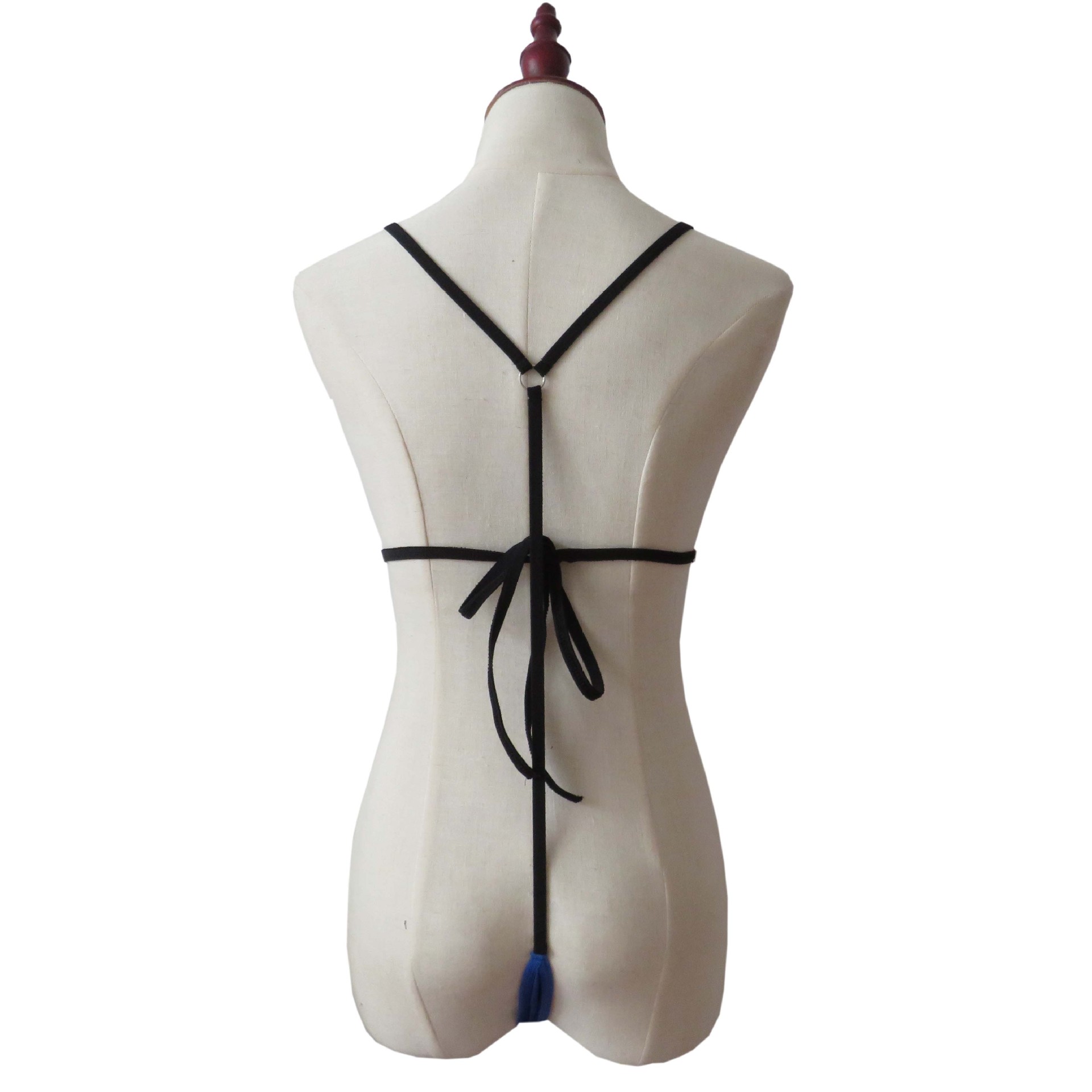 跨境ebay情趣内衣迷你泳衣速卖通女士性感透视三点式比基尼套装