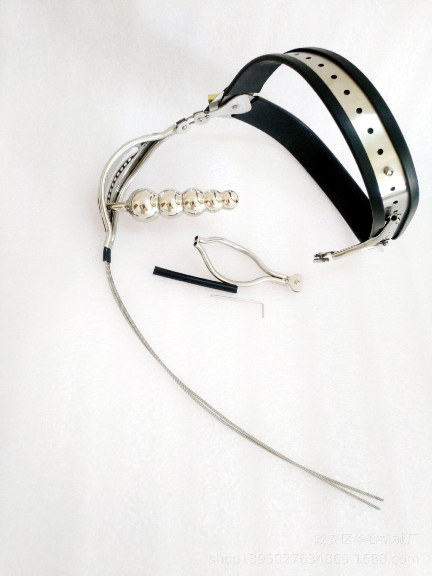 华蓉女用cb贞操锁戒欲铁内裤不锈钢贞洁裤内裤防狼裤