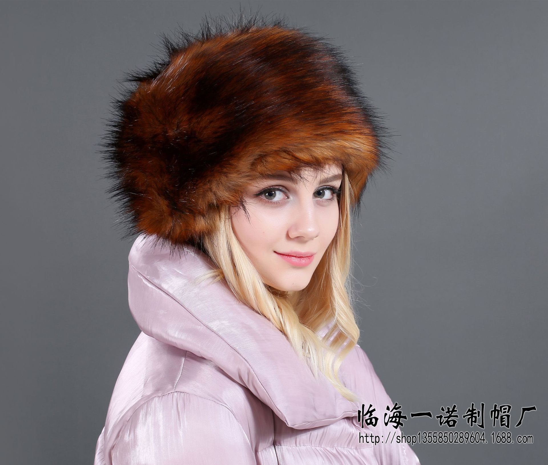 冬季保暖帽子风雪帽仿皮草帽子雷锋帽毛毛帽子俄罗斯帽狐狸毛帽子