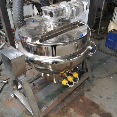 黑膏药熬制机厂家 新型定时定量膏药机 自动温控膏药机熬制设备