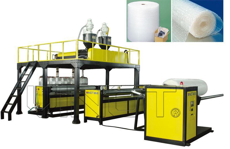 威诺供应3米宽幅复合气泡膜机/pe气泡膜机 瑞安气泡膜机厂家