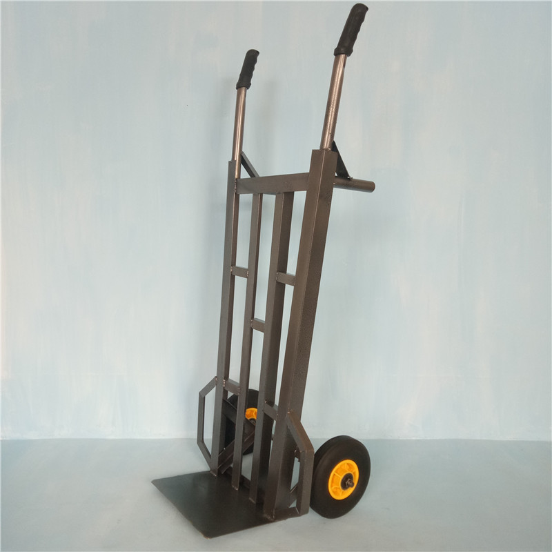 物流手推车 加厚角铁车 老虎仓库小推车拉货推车两轮搬运车