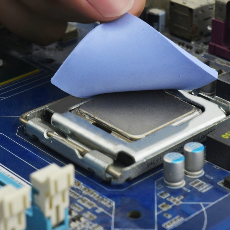 厂家直销cpu芯片导热硅胶片 led高导热硅胶片生产厂家 耐高温