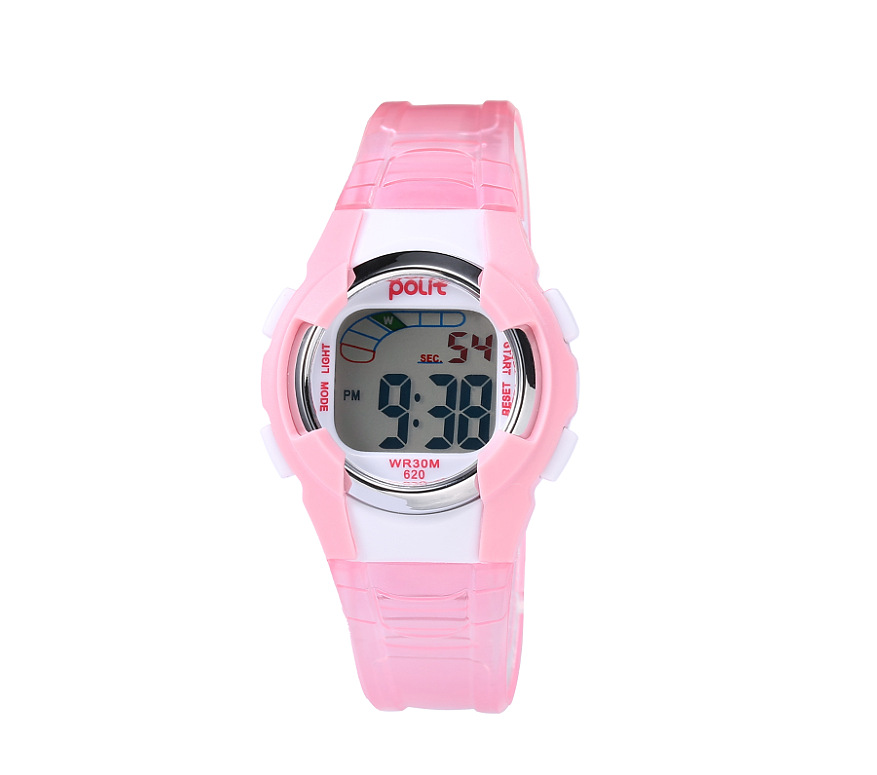 厂家直销宝来儿童防水电子表批发学生手表夜光运动男女生日礼物