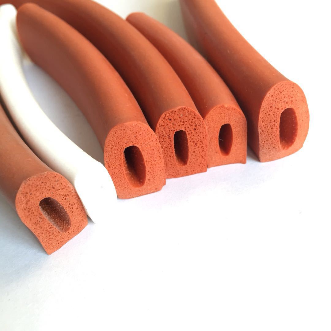 真空包装机硅胶条d型硅胶发泡条净化门密封条