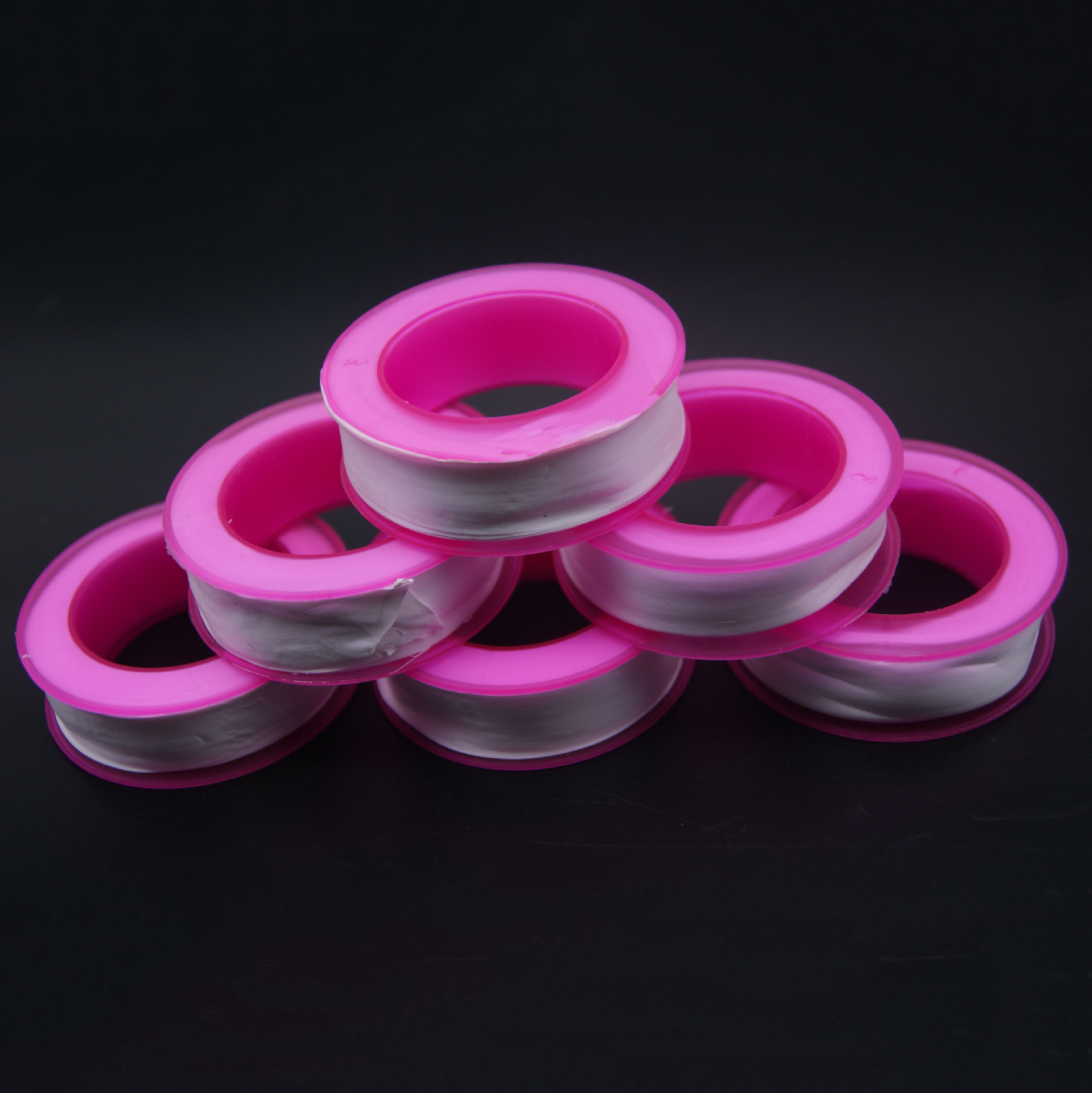 a Large Number of Spot Supply Small Powder Wheel Teflon Tape Teflon Tape Teflon Tape Oil-Free Teflon Tape Water Stop Belt