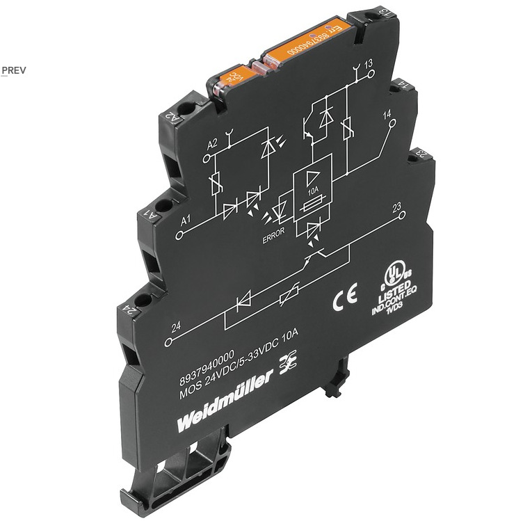魏德米勒原装正品固态继电器mos24vdc533vdc10a8937940000