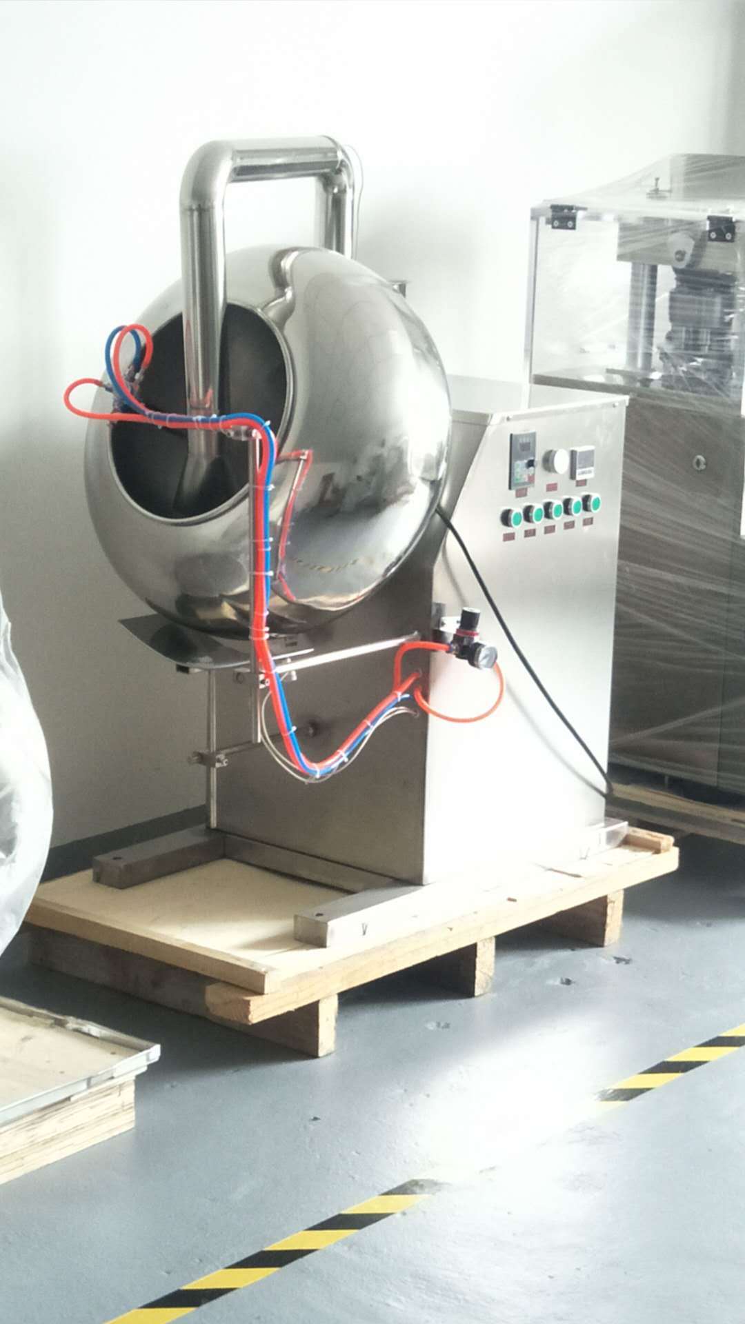 byj-600-实验室药片包衣机 片剂薄膜裹衣机-广州晨雕机械设备有限公司